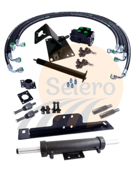 Kit de Direção Hidráulica para trator Ford Pistão Dianteiro 6600/6610 sem bomba. 