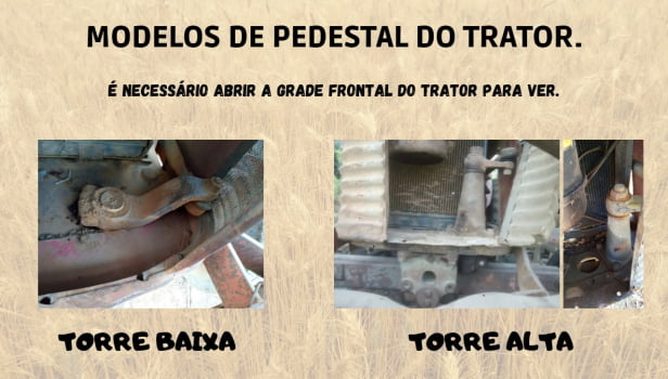 Kit de Direção Hidráulica trator Massey Ferguson 50x